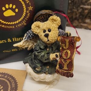 Boyd's Bear "Serena..Joy Angle Style # 25711Christmas Ornament
